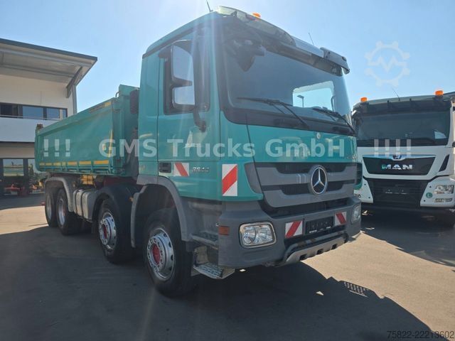 Tipper truck MERCEDES-BENZ Actros 3544 / EPS / 8X4 / BORDMATIK
