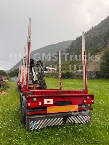 Holztransporter LKW MAN TGS 33.500 / 6X6 ALLRAD / Manual+ Retarder