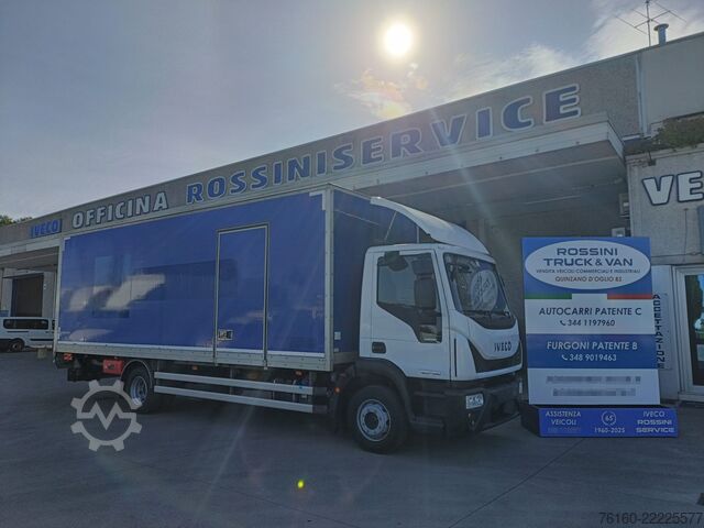 Box van with side door and tail lift Iveco EUROCARGO 120E19P