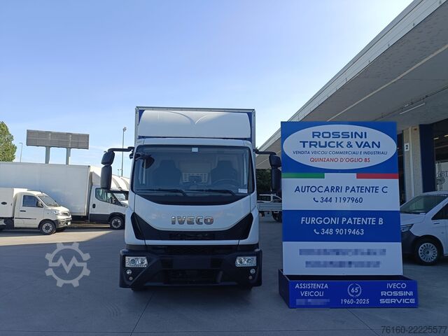 Box van with side door and tail lift Iveco EUROCARGO 120E19P