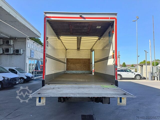 Box van with side door and tail lift Iveco EUROCARGO 120E19P