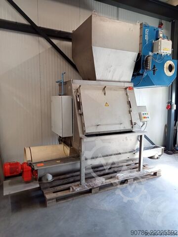 Dinnissen bag emptying system, bag emptier Dinnissen 