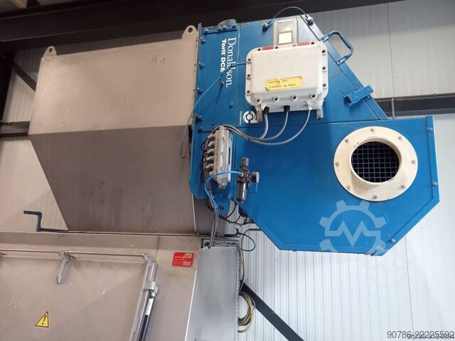 Dinnissen bag emptying system, bag emptier Dinnissen 