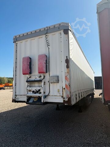 Open semitrailer with tarp KRONE SD Schiebeverdeck, BPW, Edscha, Portaltüren