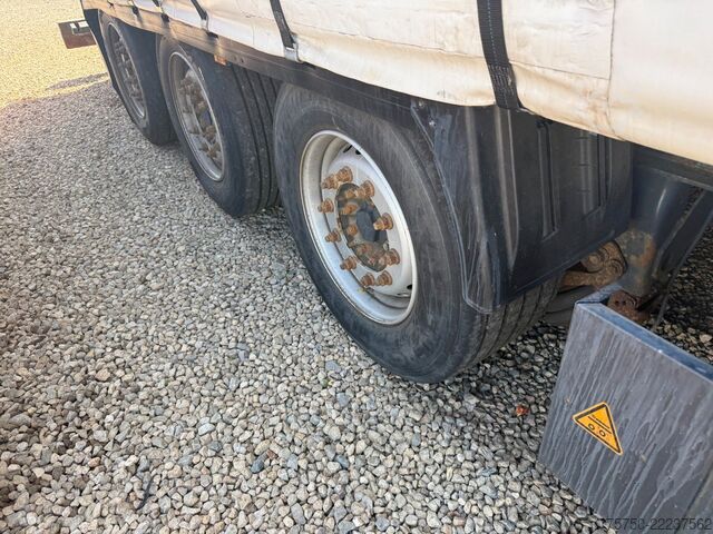 Open semitrailer with tarp KRONE SD Schiebeverdeck, BPW, Edscha, Portaltüren