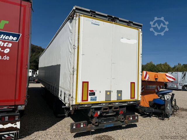 Open semitrailer with tarp KRONE SD Schiebeverdeck, BPW, Edscha, Portaltüren