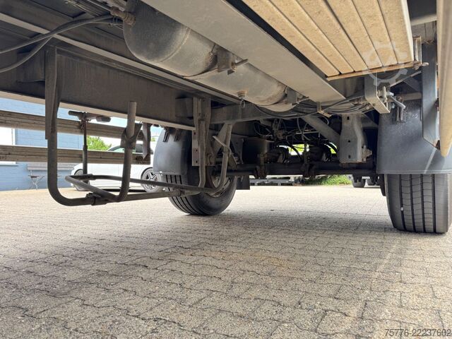Open trailer with tarp KRONE AZP 2-acher BPW Pritsche+Plane TÜV Neu TOP