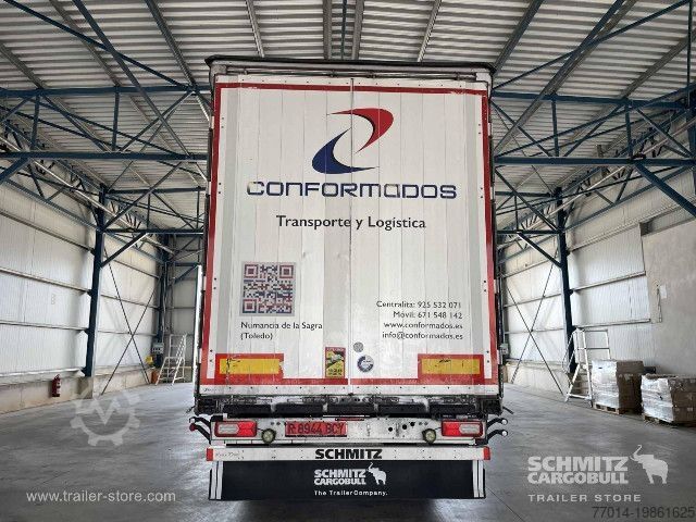 Auflieger mit Pritsche & Plane Schmitz Cargobull Curtainsider Standard