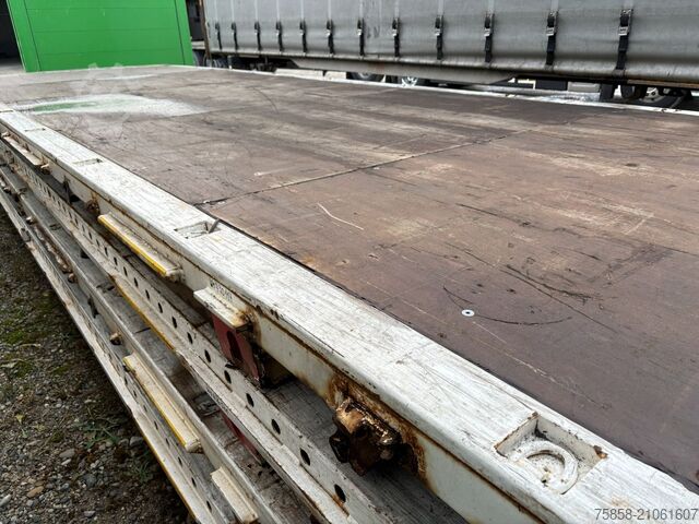 Wechselpritsche offen Krone BDF 7,45m Plattform mehrfach 2013