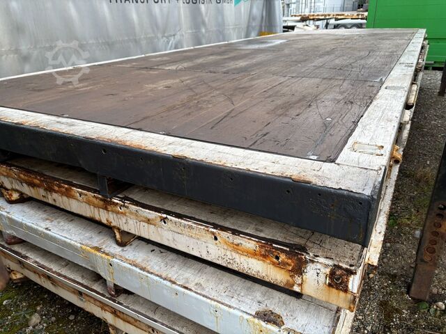 Wechselpritsche offen Krone BDF 7,45m Plattform mehrfach 2013