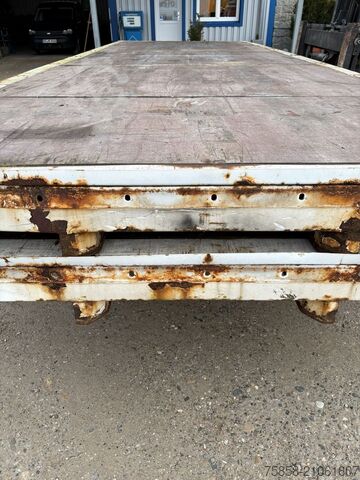 Wechselpritsche offen Krone BDF 7,45m Plattform mehrfach 2013