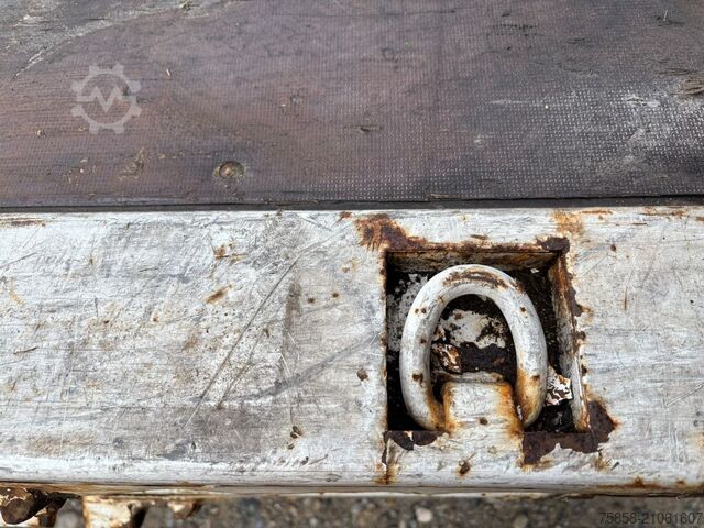 Wechselpritsche offen Krone BDF 7,45m Plattform mehrfach 2013