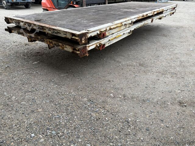 Wechselpritsche offen Krone BDF 7,45m Plattform mehrfach 2013