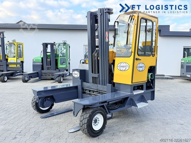 4-way forklift Combilift C5000XL GAS TRIPLEX 5550 FREE-LIFT CABIN