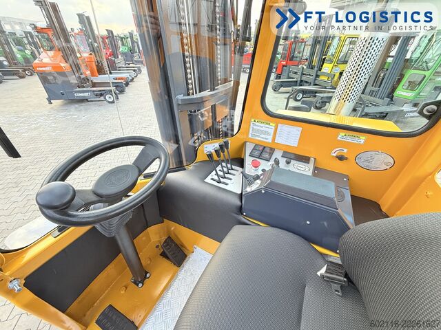 4-way forklift Combilift C5000XL GAS TRIPLEX 5550 FREE-LIFT CABIN