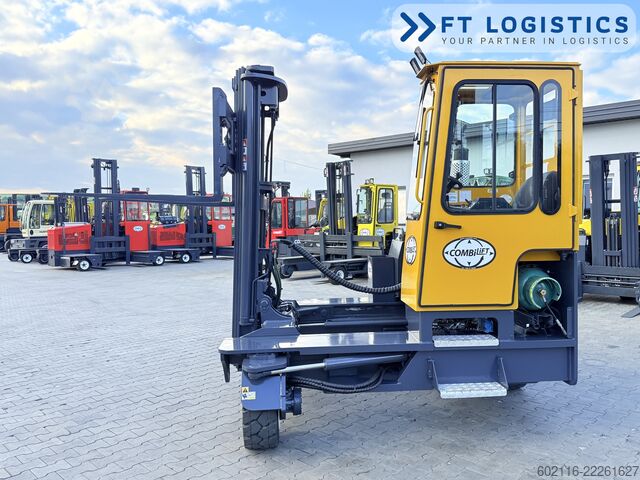 4-way forklift Combilift C5000XL GAS TRIPLEX 5550 FREE-LIFT CABIN
