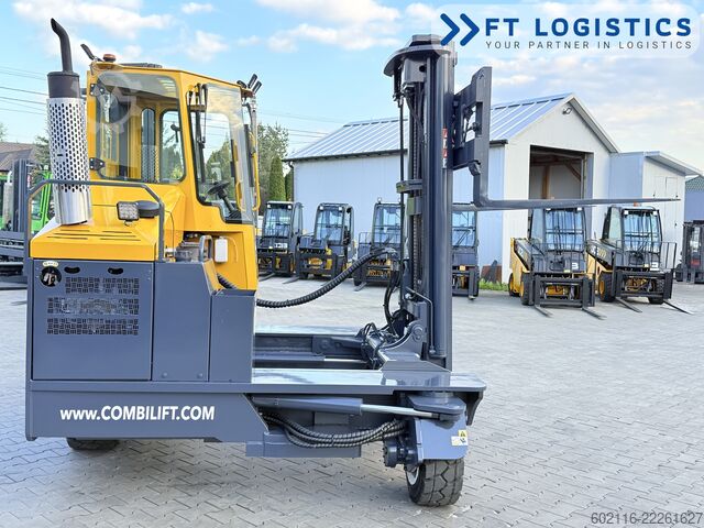 4-way forklift Combilift C5000XL GAS TRIPLEX 5550 FREE-LIFT CABIN