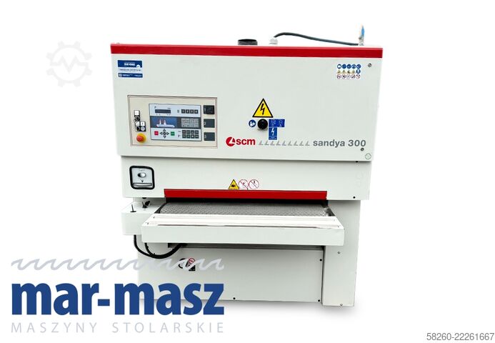 Wide belt sander SCM SANDYA 3S 1100 trzewik sekwencyjny