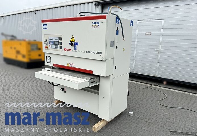 Wide belt sander SCM SANDYA 3S 1100 trzewik sekwencyjny