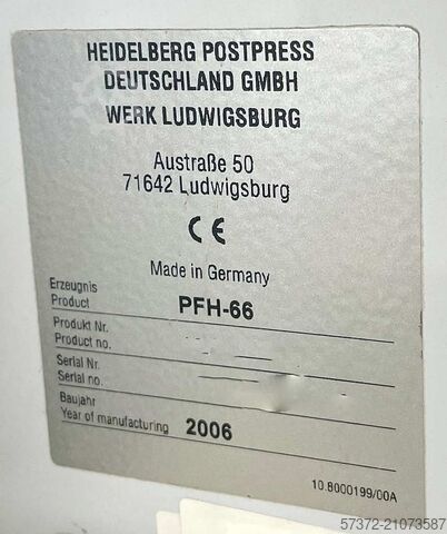 Falzmaschine Heidelberg TH-56/TH-66