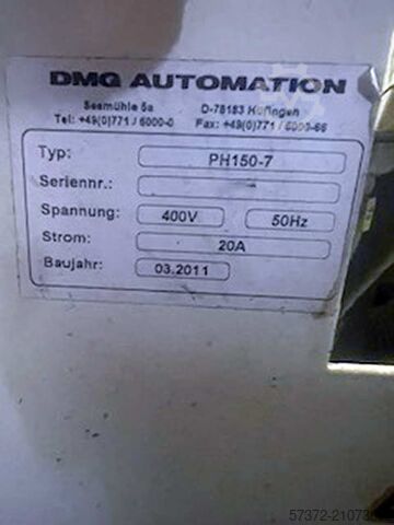 Rundspeicher Automationssystem DMG Automation PH150-7