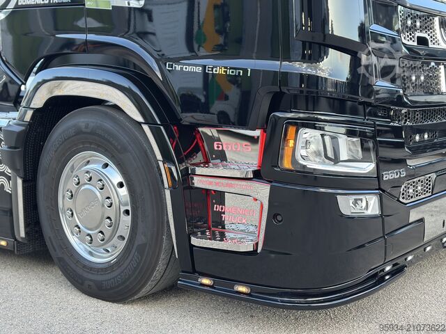 Standard tractor unit SCANIA 660 S CHROME EDITION Full-Air4+2