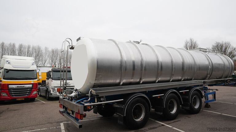 Lebensmitteltanker Burg Food tank trailer