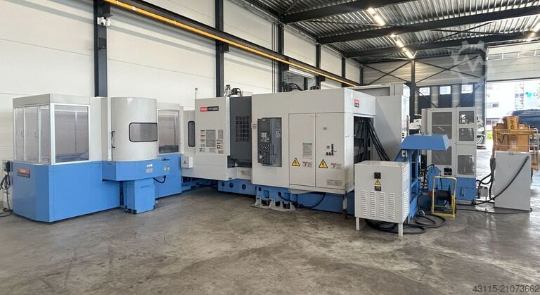 Bearbeitungszentrum Mazak FH 5800 with 10 Pallet Palletech