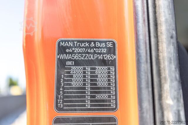 Standard-SZM MAN TGS 33.470 BBS-6x6 (motor new 28.000 km)