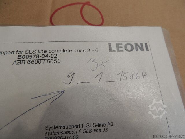 Systemsupport für SLS-line LEONI A3-A6 B00978-04-02