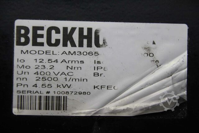 Servomotor 4,55 kW 2500 U/min BJM Beckhoff AM3065-