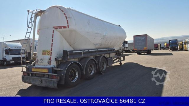 Silo semitrailer FELDBINDER EUT 40.3 SILOCISTERNA - 2 KAMMERN - 40 m3