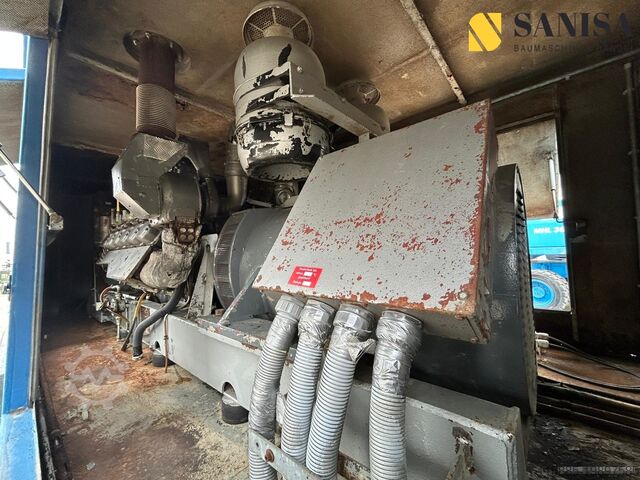 Generator set Polyma Mercedes Benz 12 Zylinder/Stromaggregat