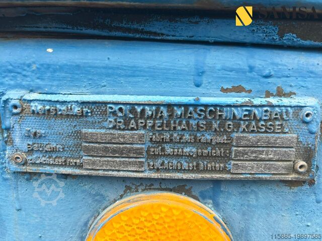 Generator set Polyma Mercedes Benz 12 Zylinder/Stromaggregat