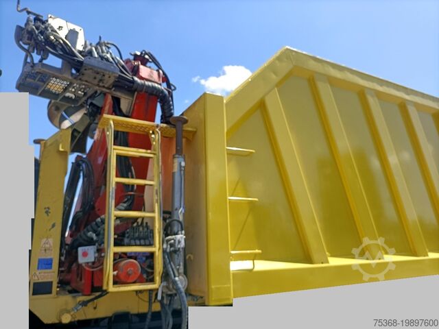 Interchangeable body with crane ATLAS CASSA SCARRABILE CON CARICATORE