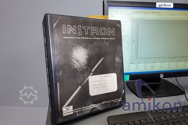 Material testing machine tensile testing machine Instron 4507 Universalprüfmaschine 200 kN