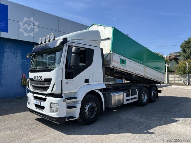 Three-sided tipper truck Iveco Stralis 460
