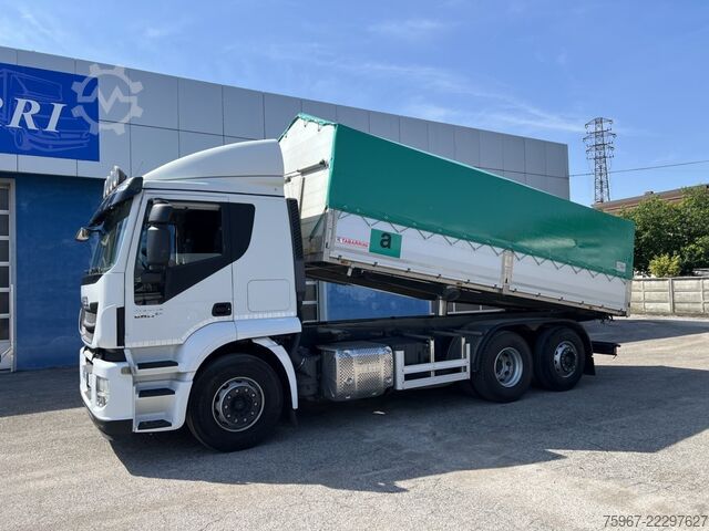 Three-sided tipper truck Iveco Stralis 460
