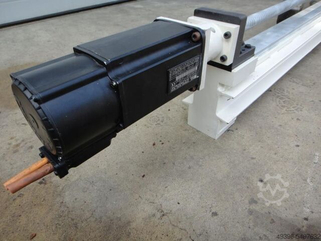 Linear unit, linear axis, gantry axis with servo drive; linear guide with servo motor, synchronous REXROTH INDRAMAT MKD0771B-061-KP1-KN