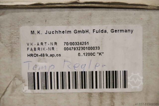 Temperature controller Juchheim HROt-48/k,ap,os