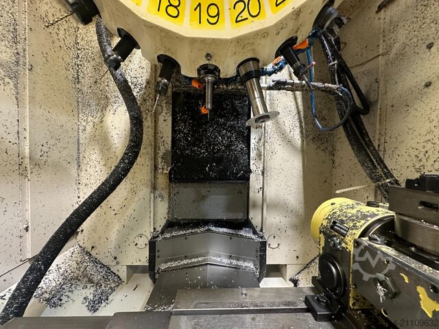 Vertikales Bearbeitungszentrum Fanuc Alpha T21iE 5 Axis