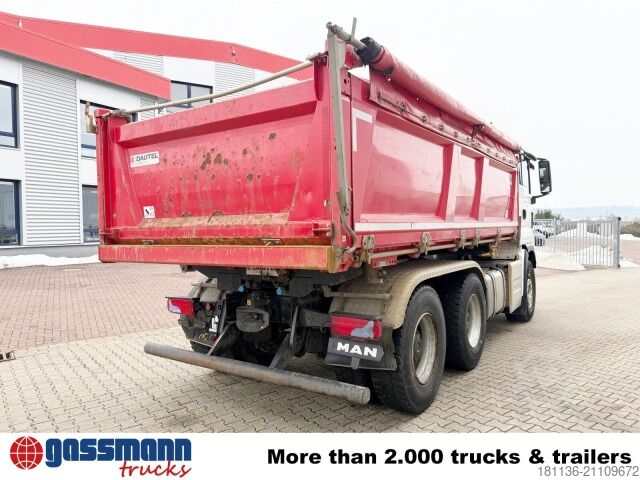 Kipper LKW MAN TGS 26.500 6x4 BL, Bordmatik