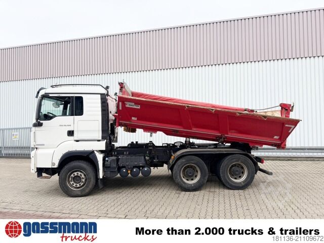 Kipper LKW MAN TGS 26.500 6x4 BL, Bordmatik