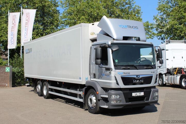 Refrigerated truck MAN 26.340 E6  CS1250  Bi-Tri-Multi-Temp  LBW 2t