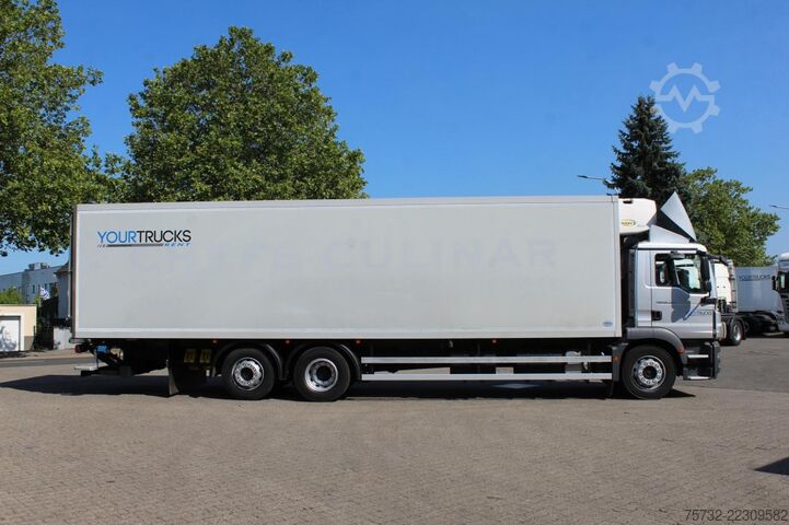 Refrigerated truck MAN 26.340 E6  CS1250  Bi-Tri-Multi-Temp  LBW 2t