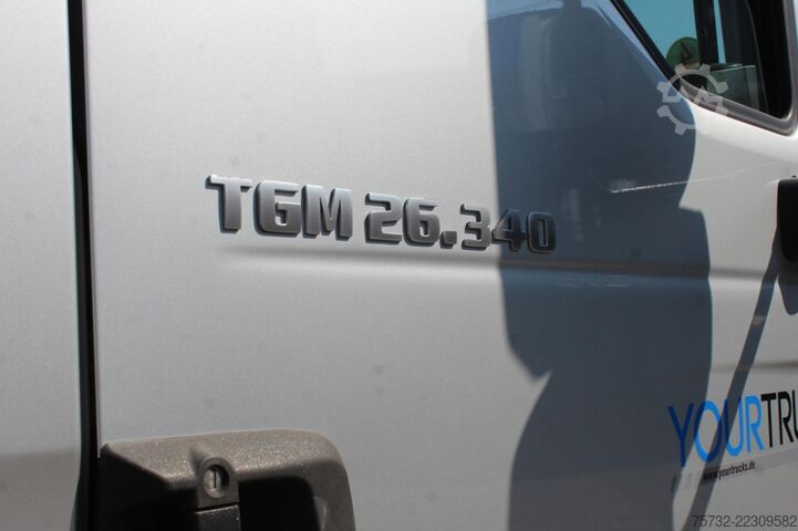 Refrigerated truck MAN 26.340 E6  CS1250  Bi-Tri-Multi-Temp  LBW 2t