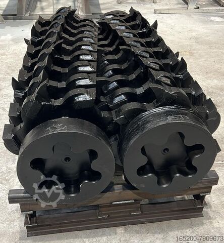 Set of crushing shafts NEW manufactured PRT AW-10.9 - Holz, Biomasse, Müll, Reifen