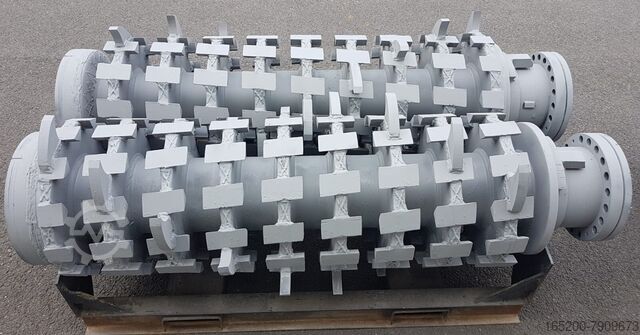 Set of crushing shafts NEW manufactured PRT AW-10.9 - Holz, Biomasse, Müll, Reifen