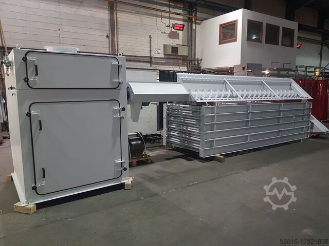 Sandblasting plant Oliver Fritz GmbH & Co. KG Strahlhaus Easy 6mx4mx3,2m LxBxH