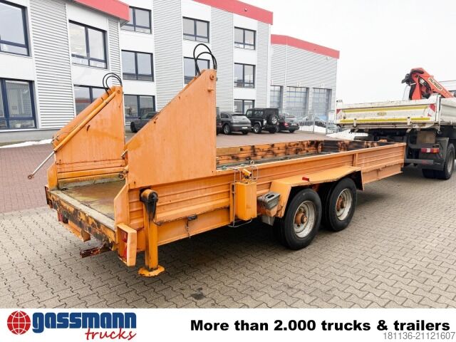 Low loader trailer  Tandemtieflader TT 10,5